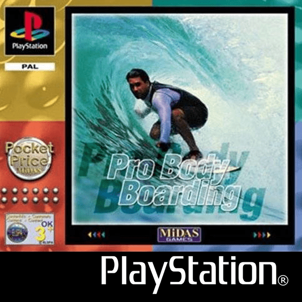 Pro Body Boarding box art for Playstation